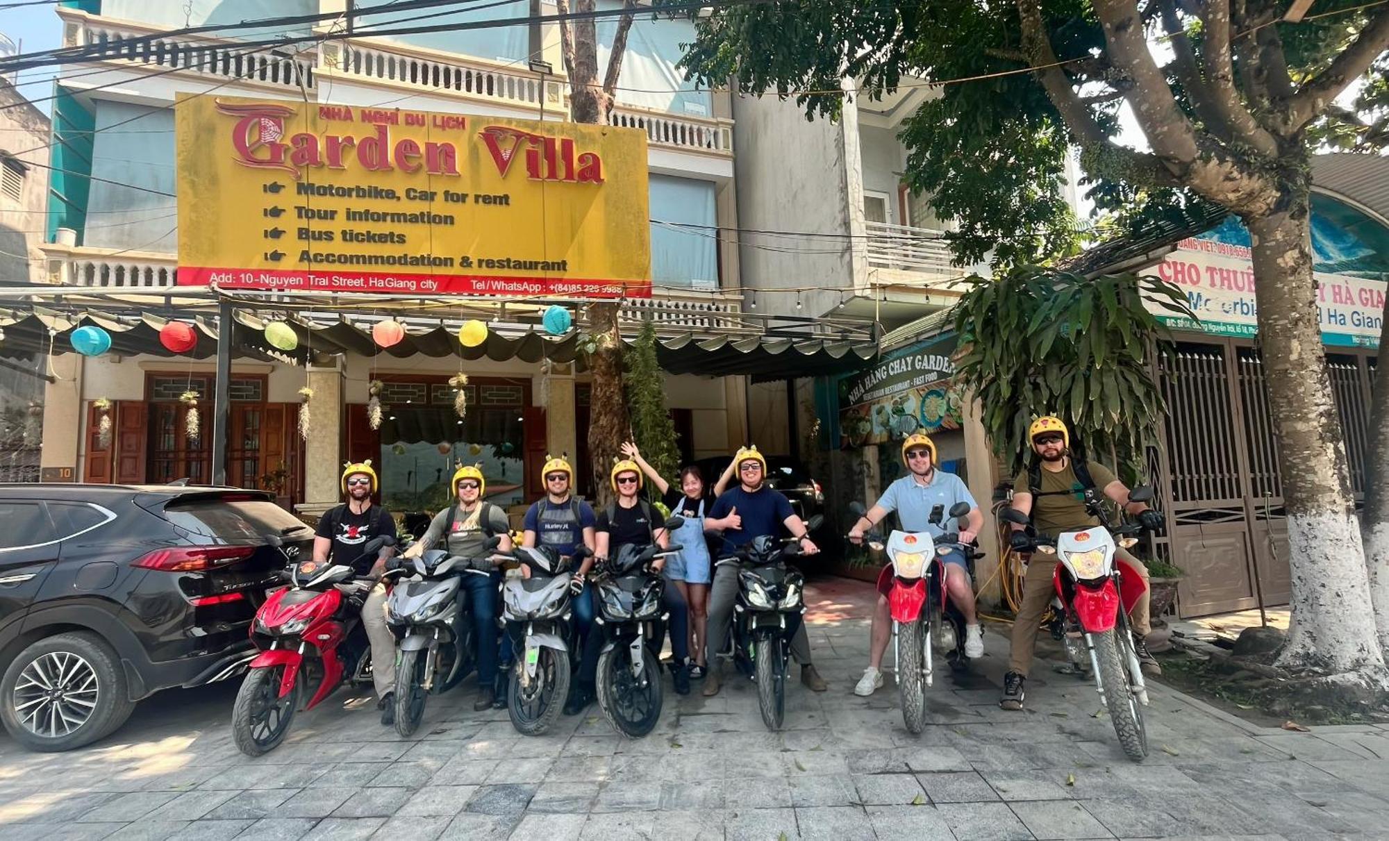 Garden Villa Homestay And Tour Motorbike&Car For Rent Ha Giang Exterior photo